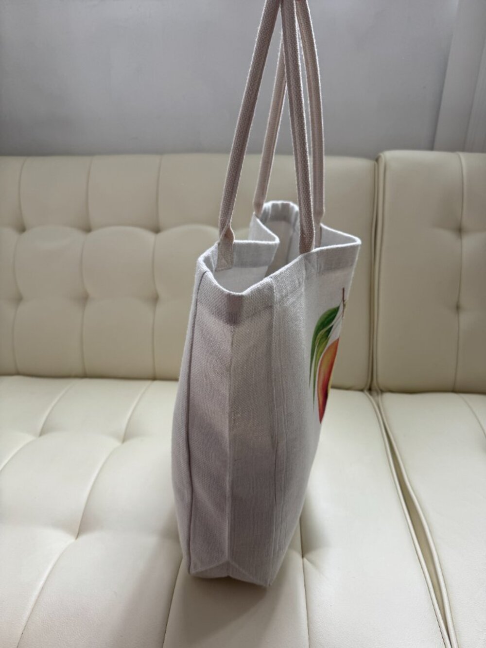 Fairchild Tropical Botanic Garden Miami FL limited edition mango tote bag NWOT - Picture 3 of 5